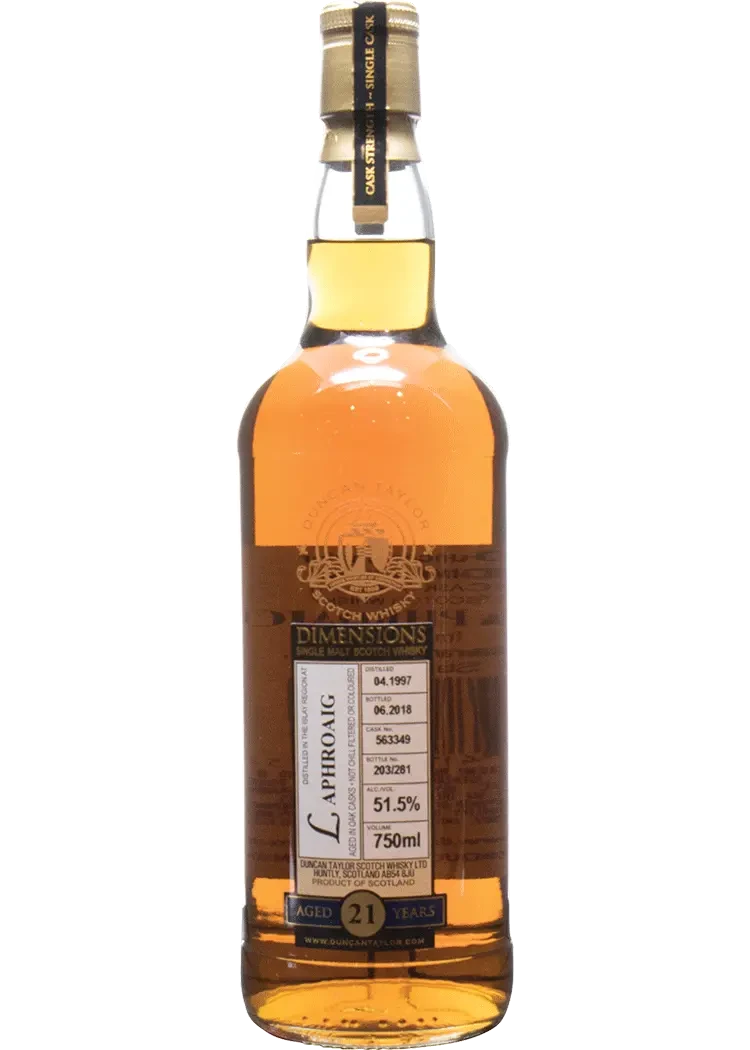 Dimensions Laphroaig 21yr