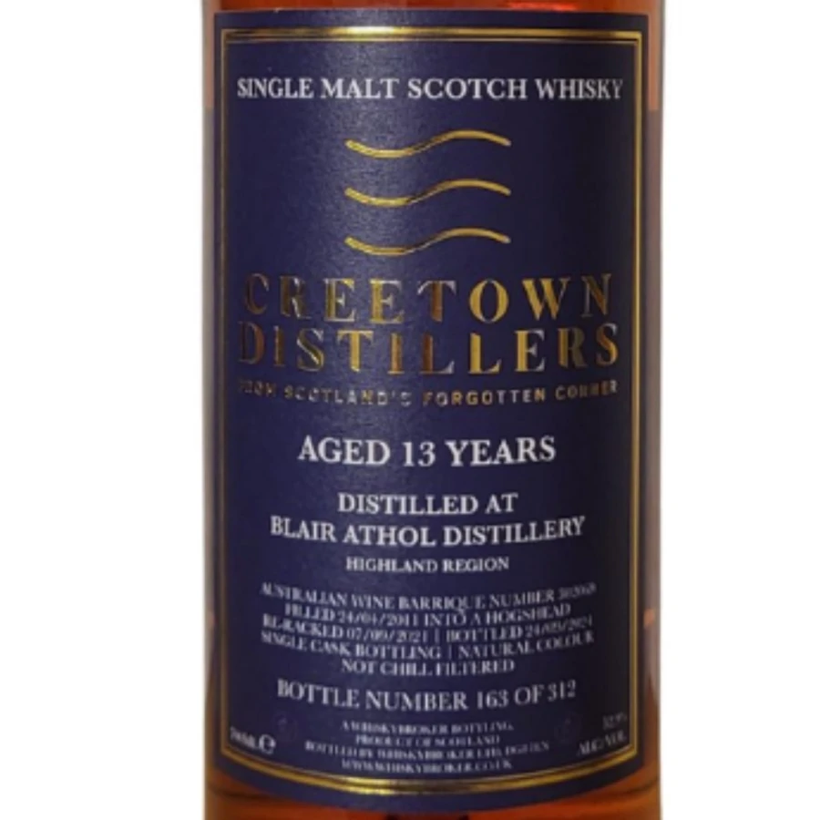 Blair Athol 13 Years Cask#302069 (Creetown)