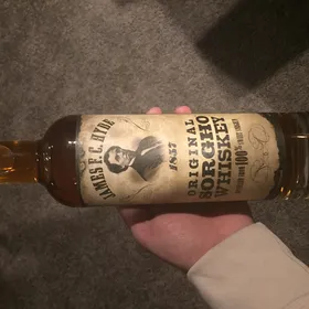 James F. C. Hyde 1857 Original Sorgho Whiskey