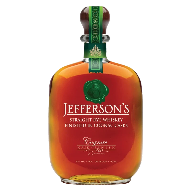 Jefferson's Rye Whiskey Cognac Cask (750 Ml)