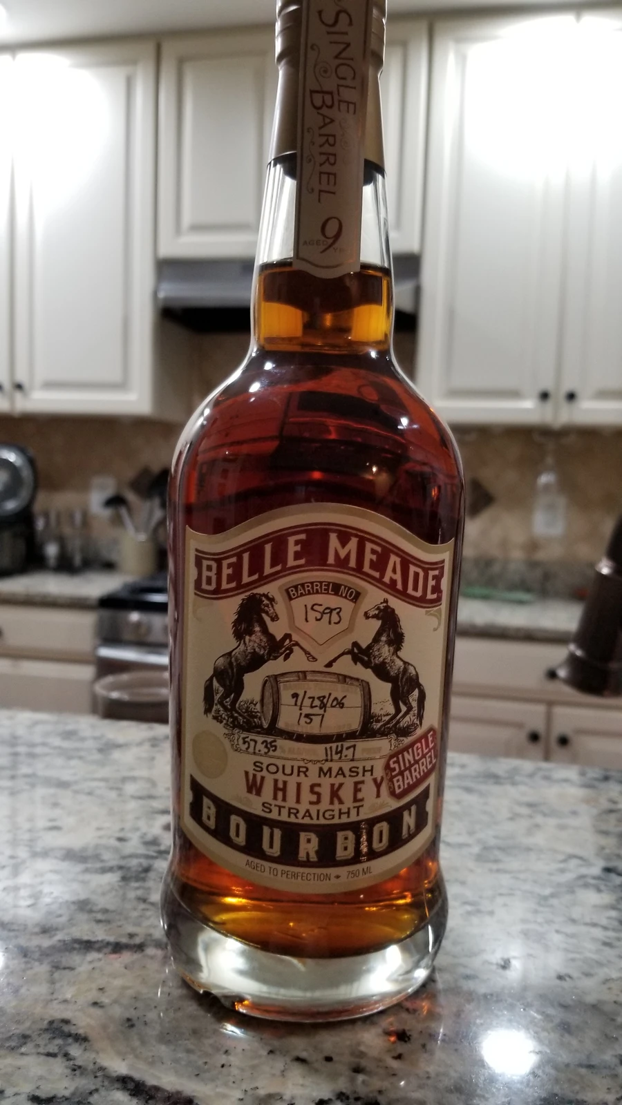 Belle Meade Single Barrel Bourbon 9 Year