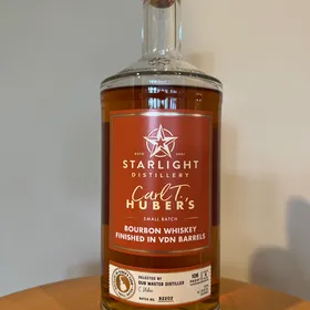 Starlight Carl T. Huber's Small Batch Bourbon Whiskey Finished in VDN Barrels