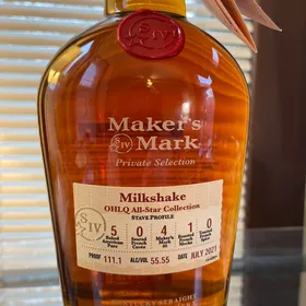 Maker's Mark Private Selection Milkshake (OHLQ All-Star Collection)