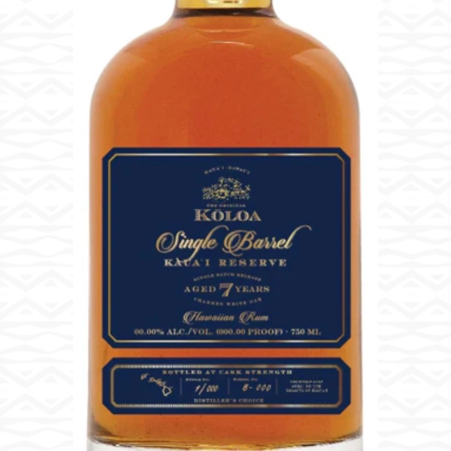 Koloa Kaua'i Reserve Single Barrel Cask Strength  Rum