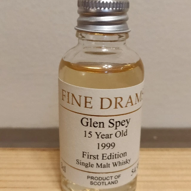 Glen Spey 1999 15 Year First Edition