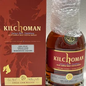 Kilchoman Single Cask Release PX Sherry Cask Warehouse Liquors Selection 325/2015