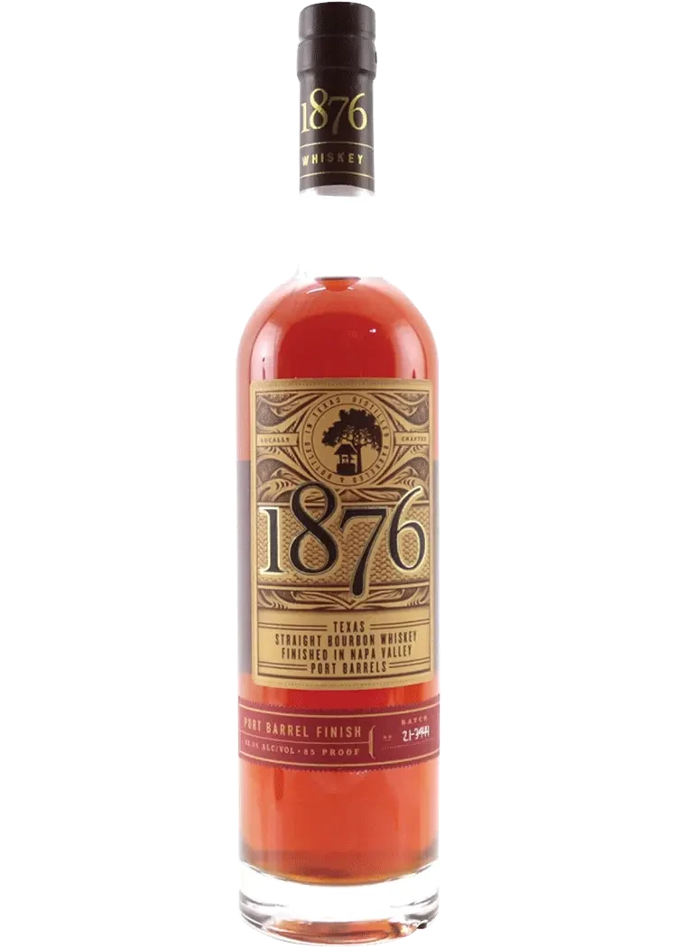 1876 Texas Straight Bourbon Port Barrel Finish