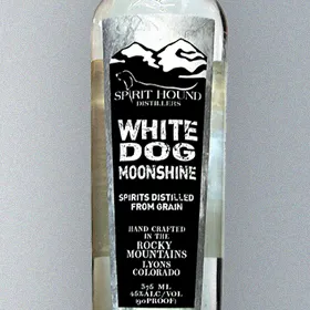 Spirit Hound White Dog Moonshine