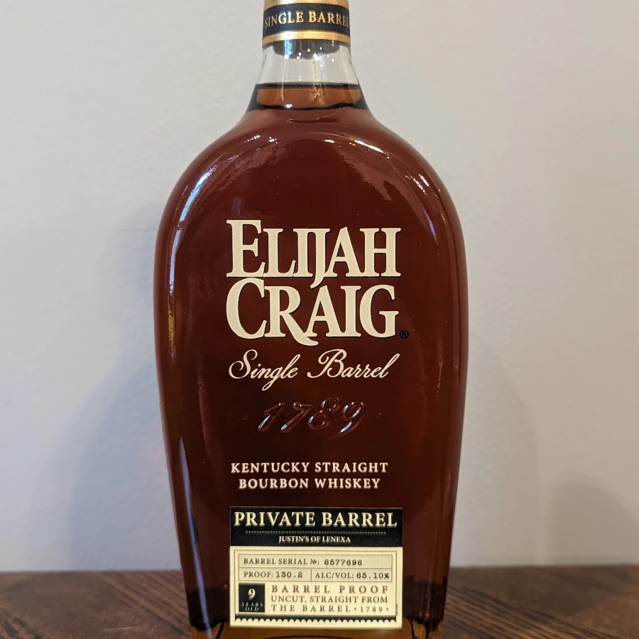 Elijah Craig Private Barrel Barrel Proof