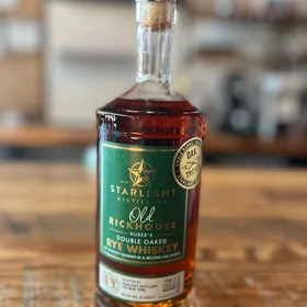 Starlight Old Rickhouse Huber's Double Oaked Rye Whiskey - Oak Thieves