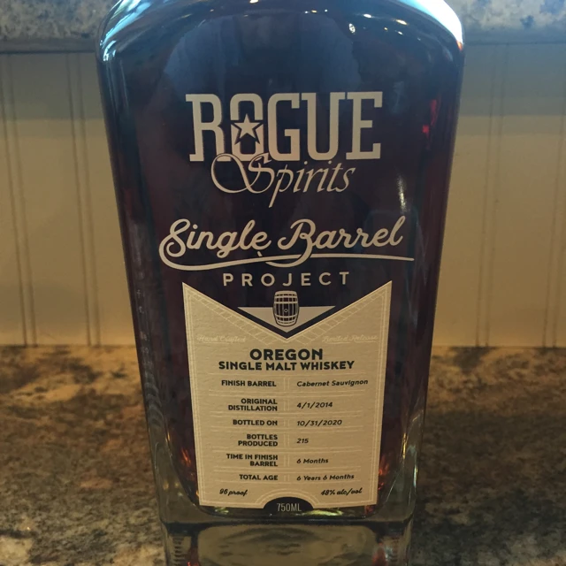 Rogue Spirits Single Barrel Project: Cabernet Sauvignon