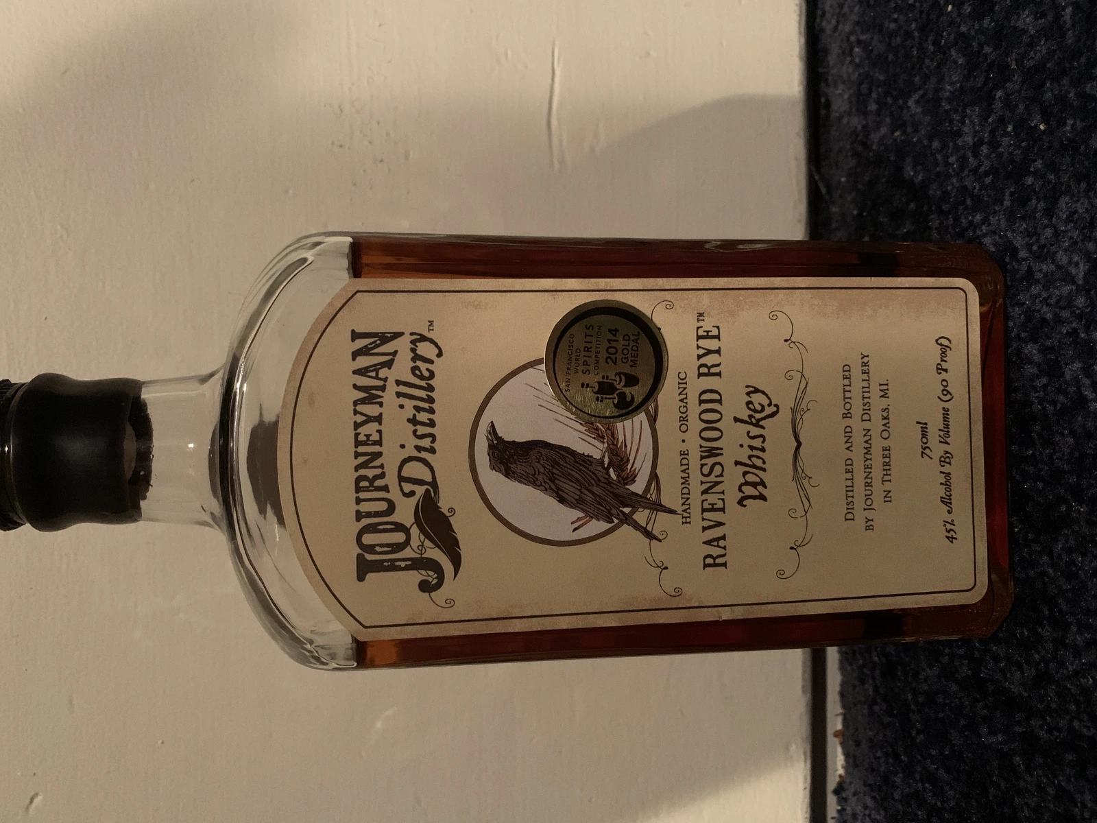 Journeyman Distillery Ravenswood Rye Whiskey