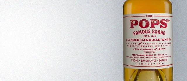 Pops' Famous Brand Blended Canadian Whisky