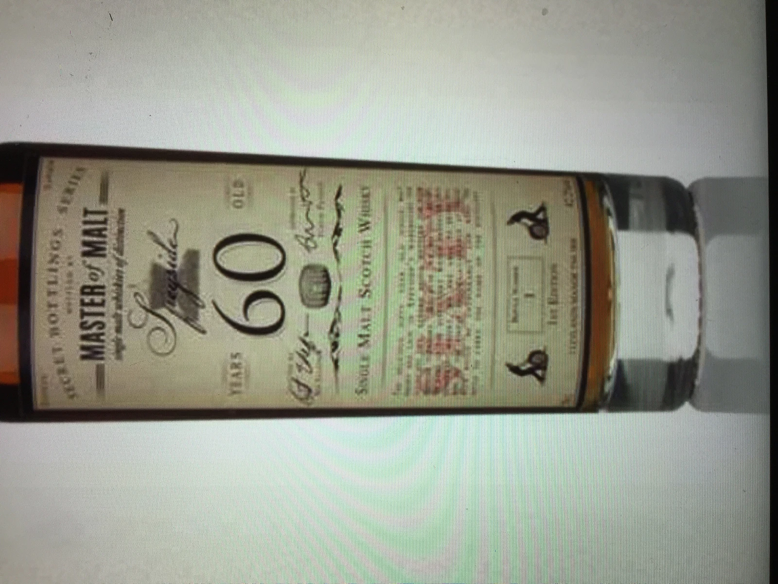 Master of Malt 60 year old