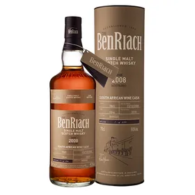 BenRiach 10 Year Old 2008 Cask 7865 Batch 16 South African Wine Barrique