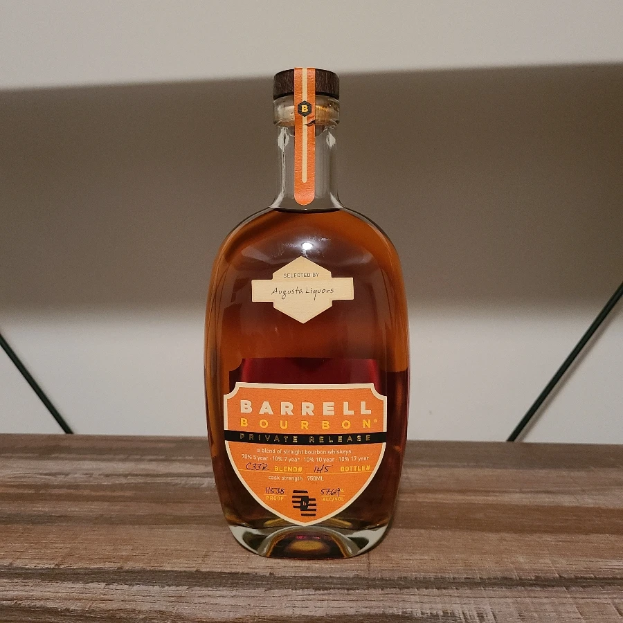 Barrell Bourbon Private Release C33R Blend (Augusta Liquors)
