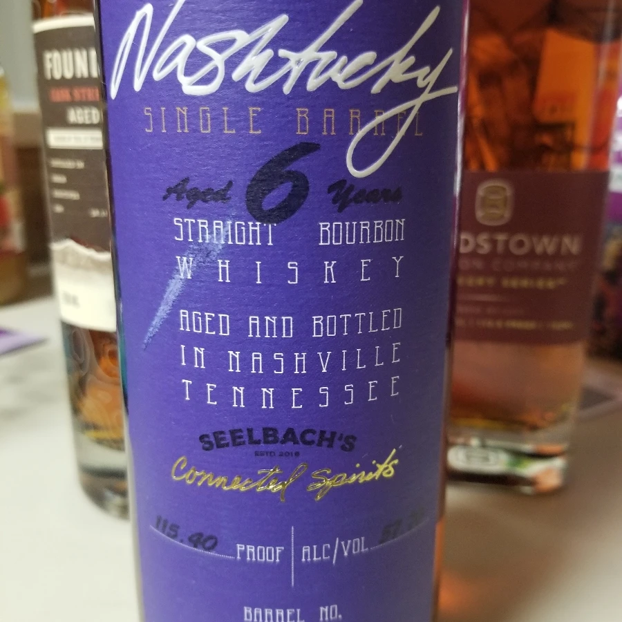 nashtucky single barrel 6 year