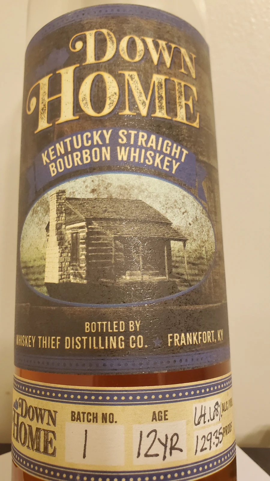Down Home Kentucky Straight Bourbon 12 Year Batch 1