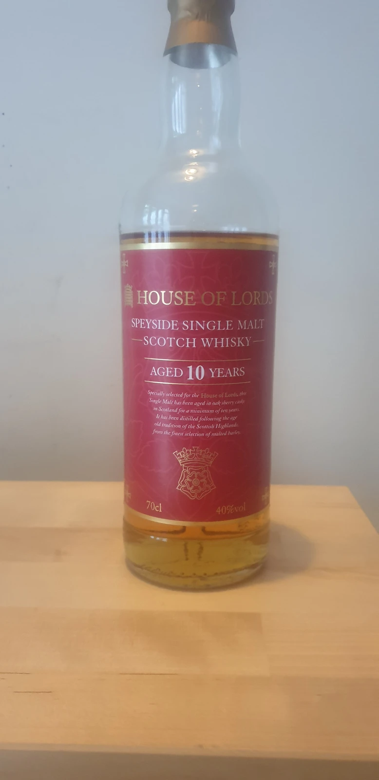 House of Lords Speyside Single Malt
