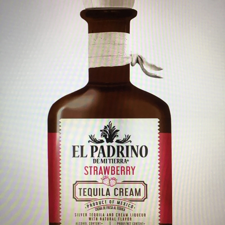 El Padrino De Mi Tierra Strawberry Tequila Cream Liqueur