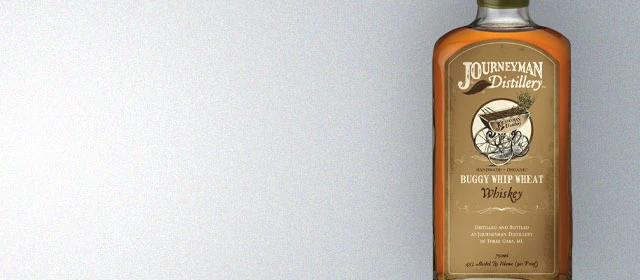 Journeyman Distillery Buggy Whip Wheat Organic Whiskey