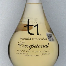 t1 Tequila Reposado Excepcional