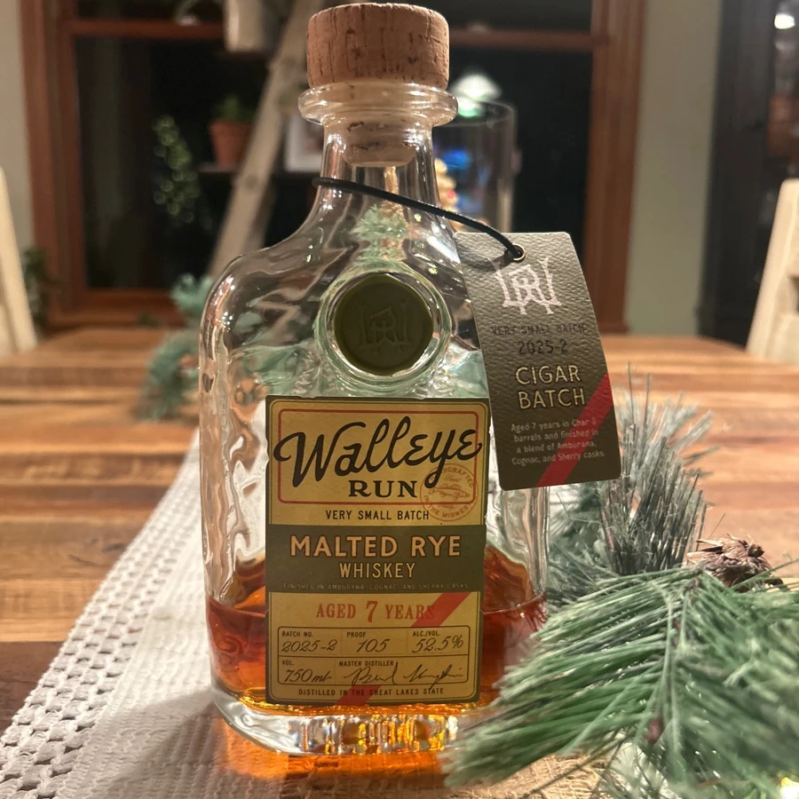 WALLEYE RUN WHISKEY VERY SMALL BATCH 2025-2: CIGAR BATCH