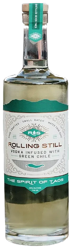 Rolling Still Green Chile Vodka