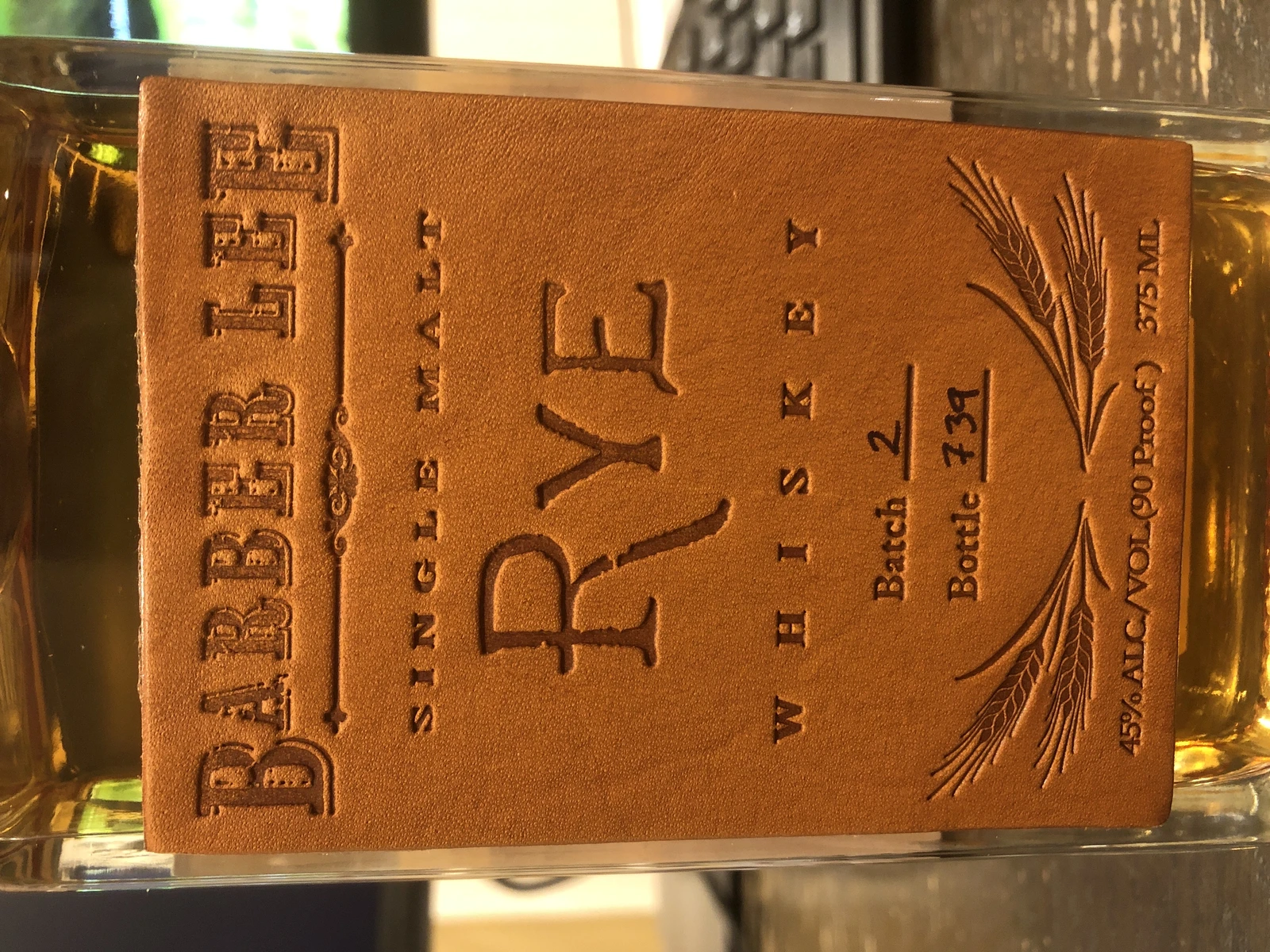 Barber Lee Rye