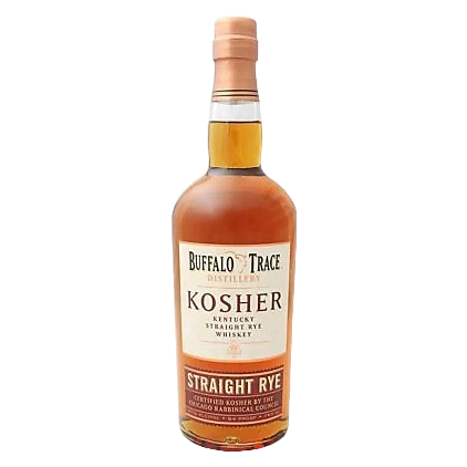 Buffalo Trace Kosher Straight Kentucky Rye Whiskey (750 ML)