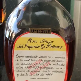 Ron Añejo de Igenio El Potrero