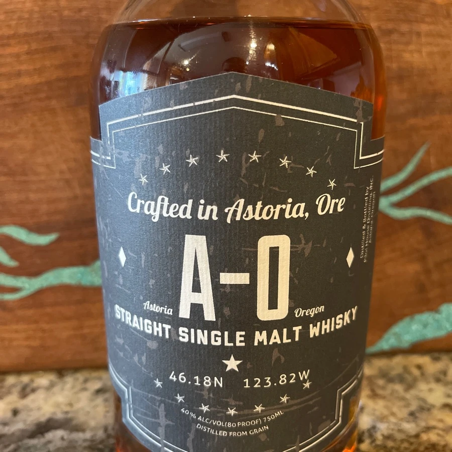 A-O Straight Single Malt Whiskey
