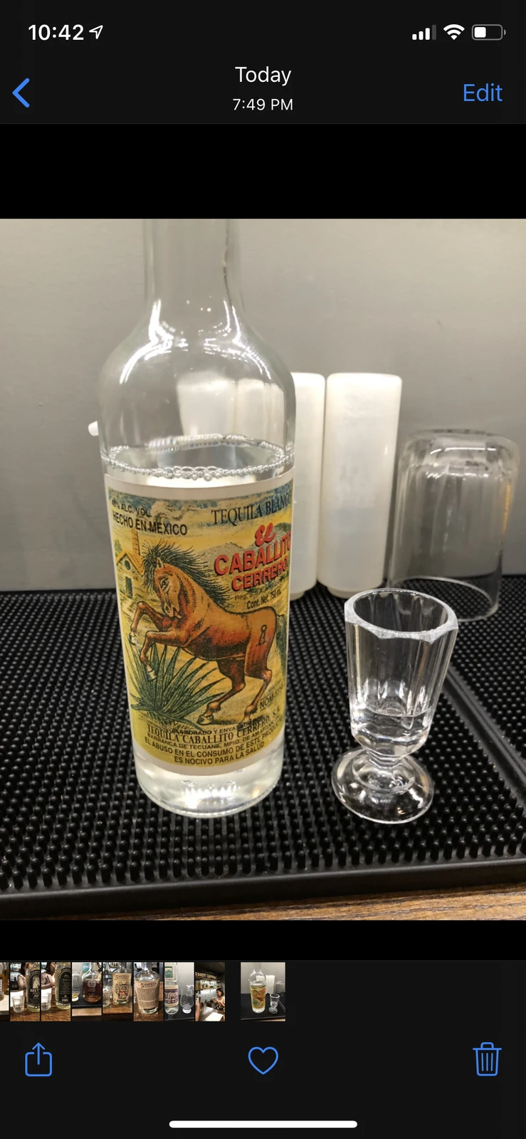 El Caballito Cerrero 46 Tequila Blanco
