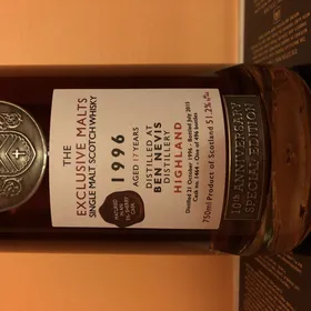 Ben Nevis 1996 17 Year (The Exclusive Malts)