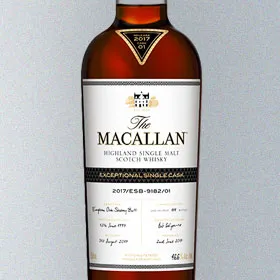 Macallan Exceptional Single Cask 2017/ESB-9182/01