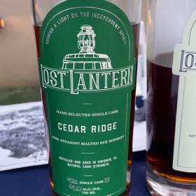 Cedar Ridge Iowa Straight Malted Rye Whiskey 2022 Single Cask 14 (Lost Lantern)