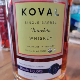 Koval Single Barrel (5973) Private Benash Liqours
