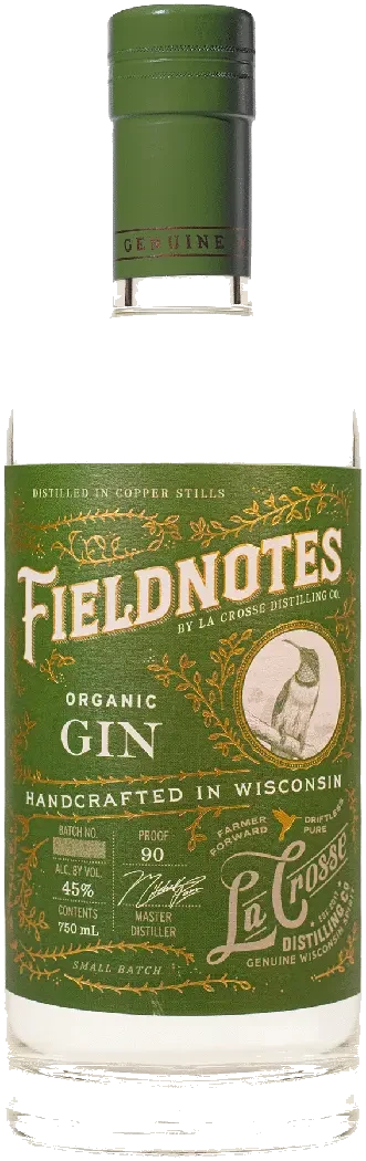La Crosse Fieldnotes Organic Gin