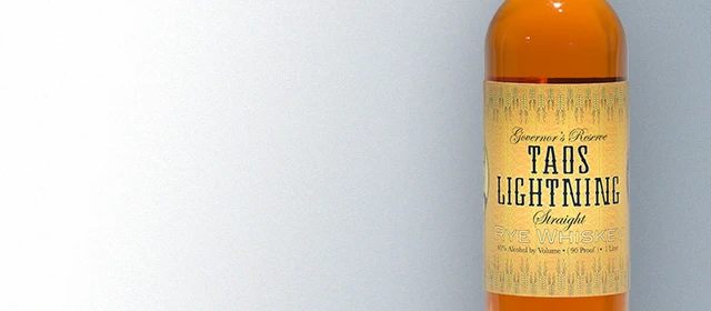 Governor's Reserve Taos Lightning Straight Rye Whiskey