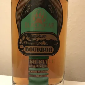 Black Bear Distillery Bourbon Irish Style Colorado Whiskey