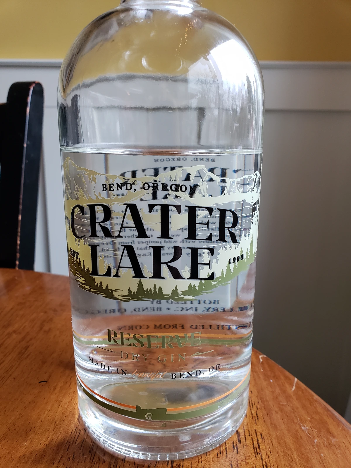 Crater Lake Reserve Dry Gin