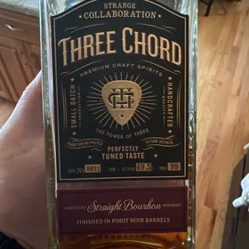 Three Chord Kentucky Straight Bourbon Whiskey
