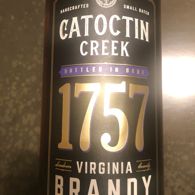 Catoctin Creek BIB 1757 Brandy XO