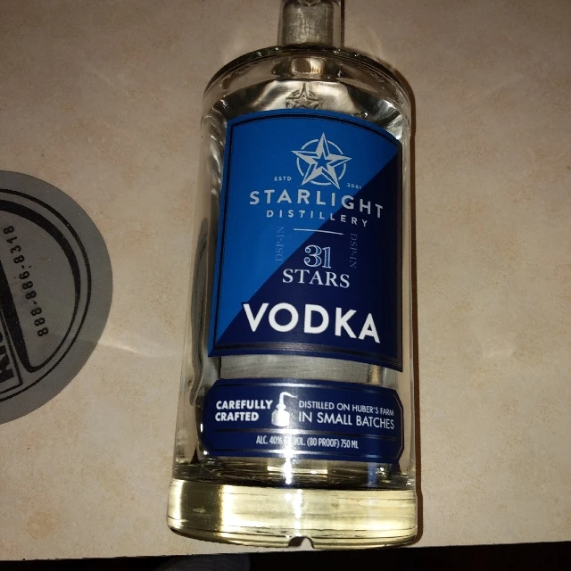 Starlight 31 Stars Vodka
