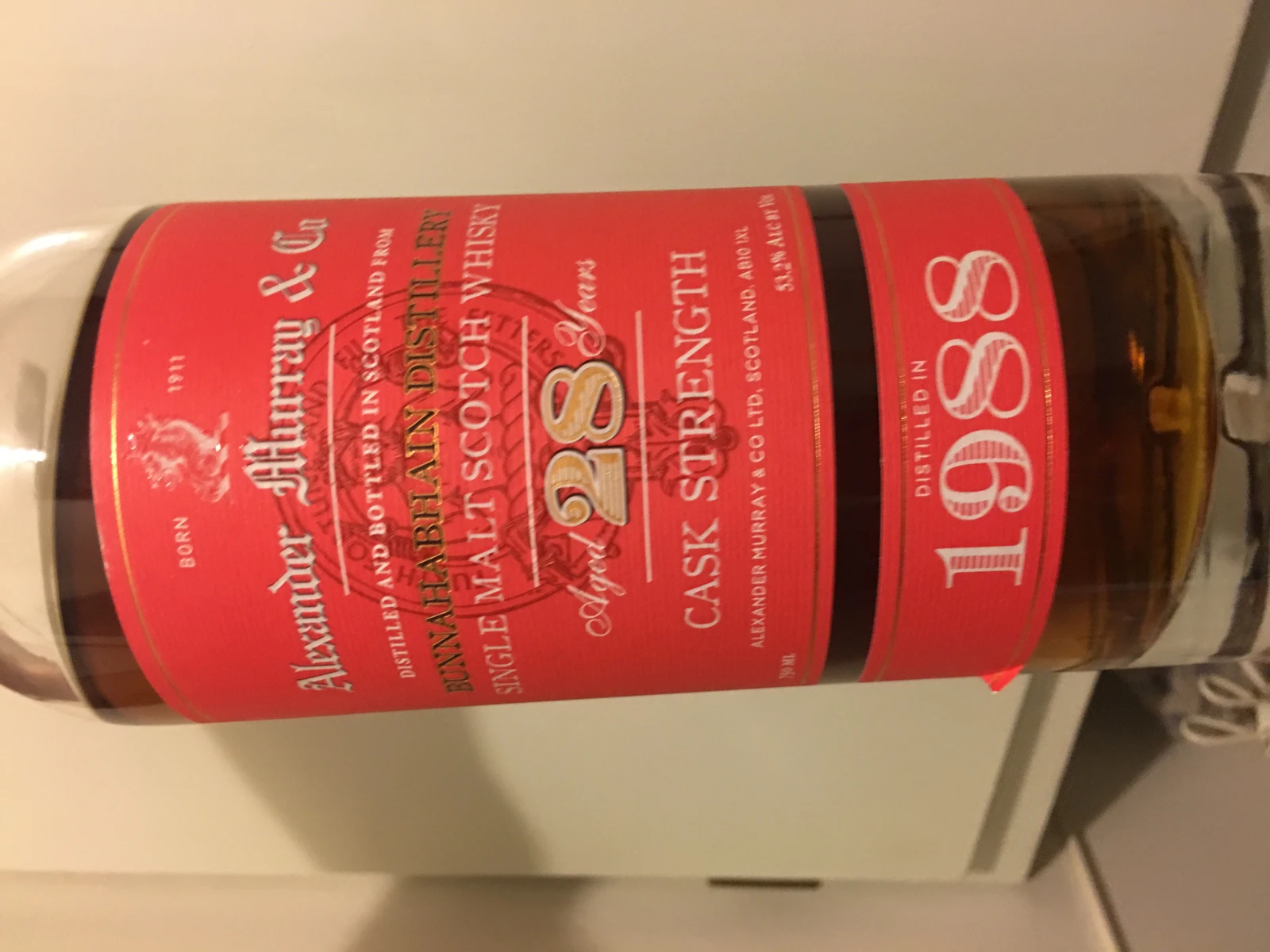 Bunnahabhain 1988 28 Year Cask Strength (Alexander Murray & Co.)