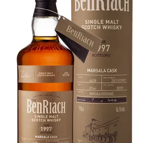 Benriach 1997 21yo cask #4438 Batch 16 Marsala cask