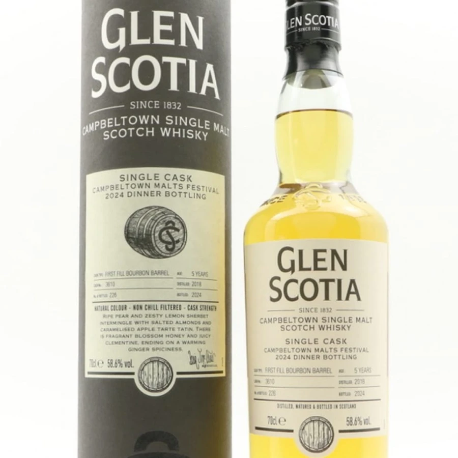 Glen Scotia 2024 Featival Dinner Bottling (2018 5 Year Cask #3610)