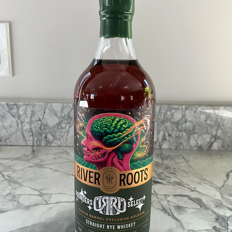 River Roots Barrel Co Founder's Select 13 YR Single Barrel Rye