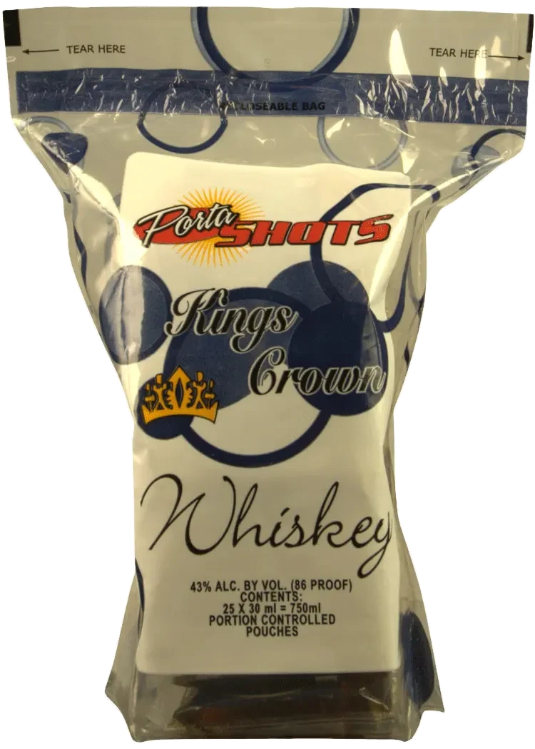 Portashots Kings Crown Whiskey