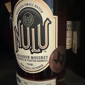 Nulu bourbon, whiskey - Texas exclusive - TX1